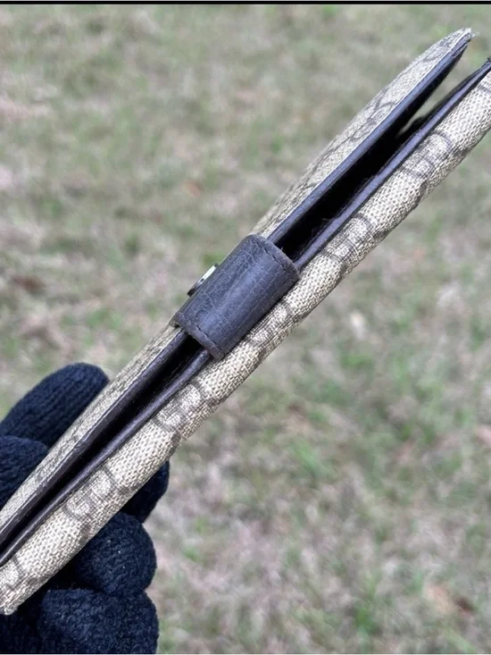 GUCCI GG Monogram Brown long Wallet - Picture 7 of 15